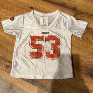Baby 49ers jersey size 18 month